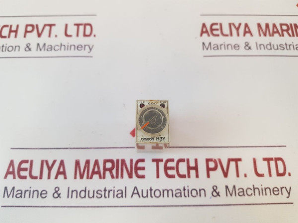 Lot Of 3X Omron H3Y-2 Timer 1 To 5 Sec H3Y