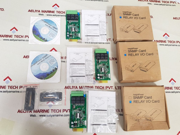 Insightpower Relay I/O Card Snmp Web Device Ups Monitoring Control