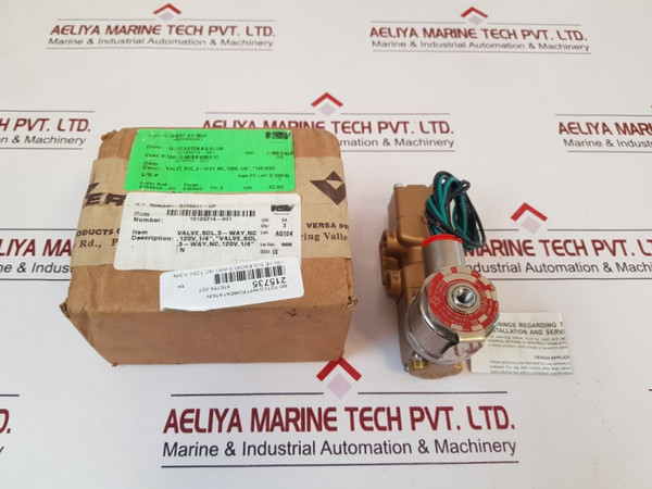 Vsg-8322-pc-xx-a120 Solenoid Valve