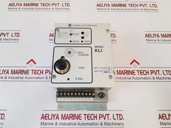 KliKansai Automation Capacitance Level Indicator Amplifier Unit