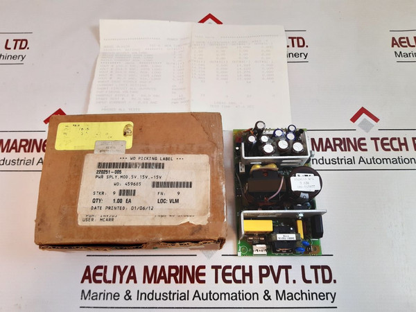 Sl Power Electronics Glc65Bg Power Supplies Converter Board Rev. A