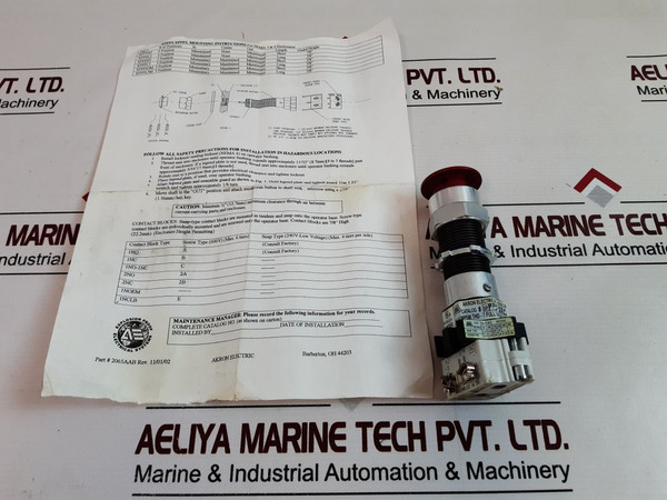 Akron Electric Xppps-2Rc Explosion Proof Push Button Switch Series Xp