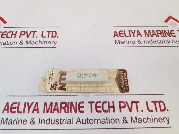 Lot Of 5X Nte 25W2D7 Flameproof Resistor 25W 2.7Ω 7 68249 11302 7