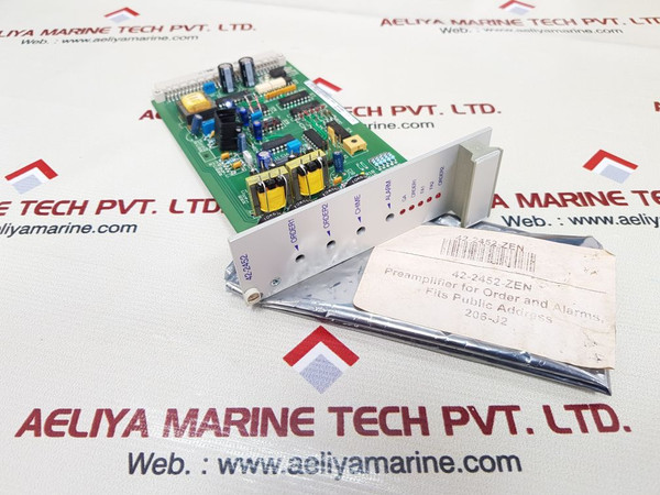42-2452 Alarm Preamplifier Pcb Card