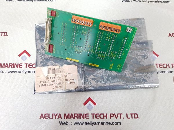 Cegelec Mae95-04 Analog Termination Pcb Card