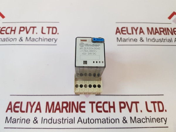 Finder 60.13.9.024.0040 General Purpose Relay With Socket Pz-11