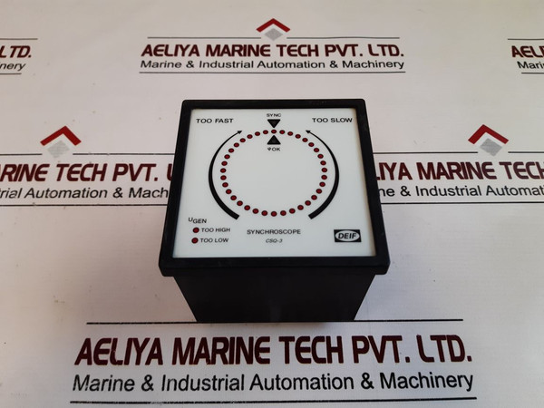 Deif Csq-3 Marine Synchroscope 40Vdc/10Ma