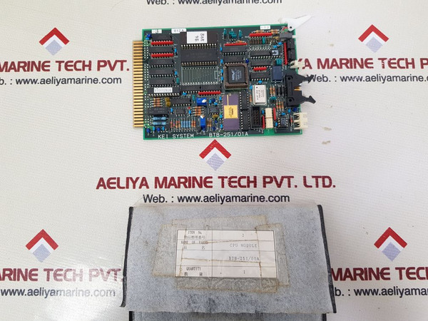 Kei System Btb-251/01A Cpu Module Pc Board