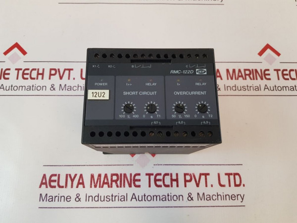 Rmc-122D Deif Short Circuit Overcurrent Relay 24V Dc