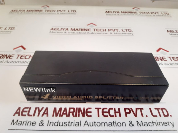 Newlink 4 Port Video Audio Splitter 450Mhz Dc 5V
