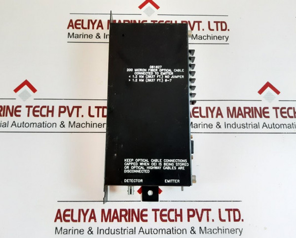 081627 200 Micron Fiber Optical Cable Connected To Emitter (Not Working)