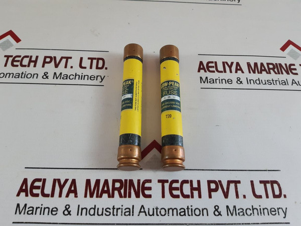 Lot Of 2X Cooper Bussmann Lps-rk-3Sp Low-peak Dual-element Time Delay Fuse