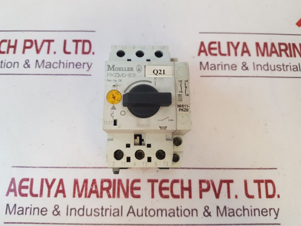 Pkzm0-6,3

Manual Motor Starter

Moeller