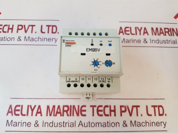 Merlin Gerin Vigilohm Em9Bv Network Insulation Monitor 440-480Vac