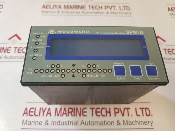 Woodward Spm-d Synchronizing System Spm-d10 8440-1667 B 90-250V Ac/Dc