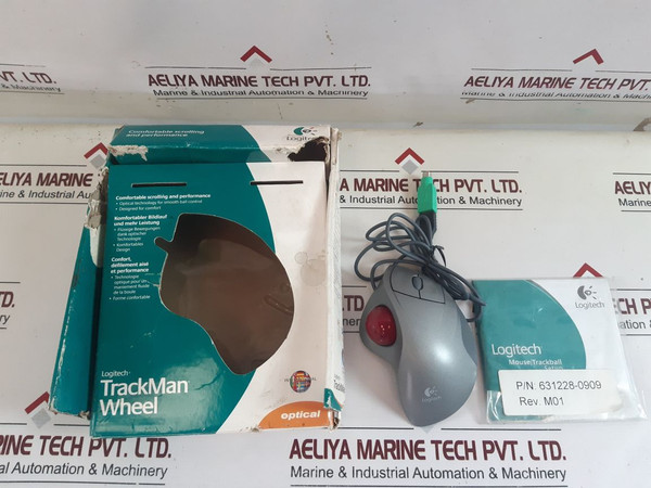 Logitech 804360-1000 Trackman Wheel Optical Mouse 5V 100Ma