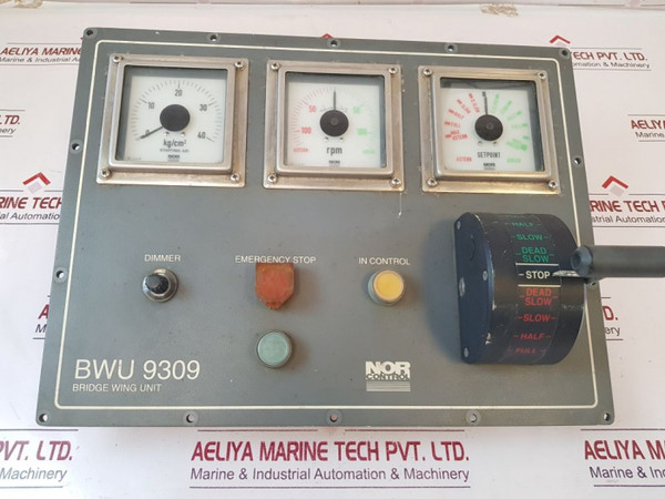 Bwu 9309 Bridge Wing Unit Norcontrol A.S.