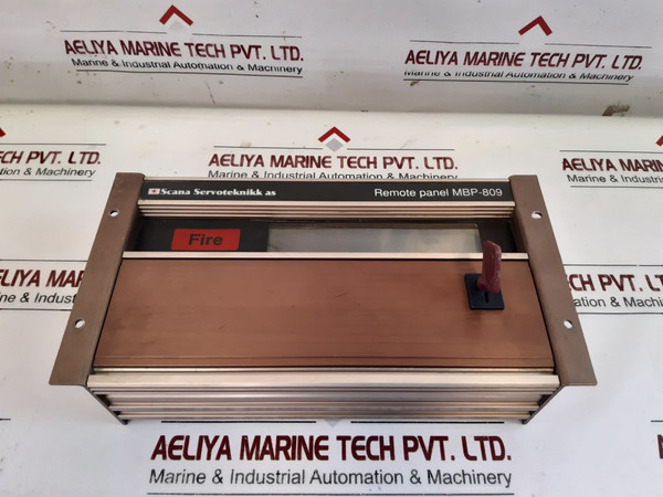 Servoteknikk Mbp-91230-1 Remote Panel Mbp-809 Ver. 1.3