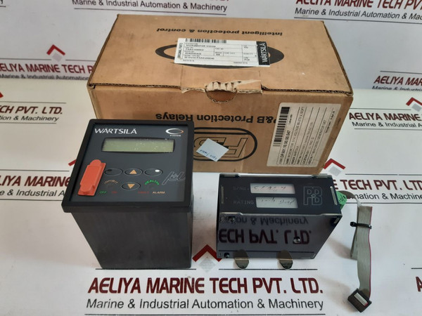 Wartsila, P&B Protection Relays Paag168853 Vision Micromotor Set 5/1A Ver: 0.034