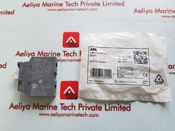 Abb Ca4-01 Auxiliary Contact 16A 690V 1Sbn010110R1001