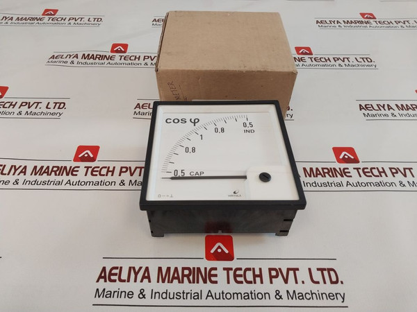 Wartsila Dq144-x Analog Power Factor Meter