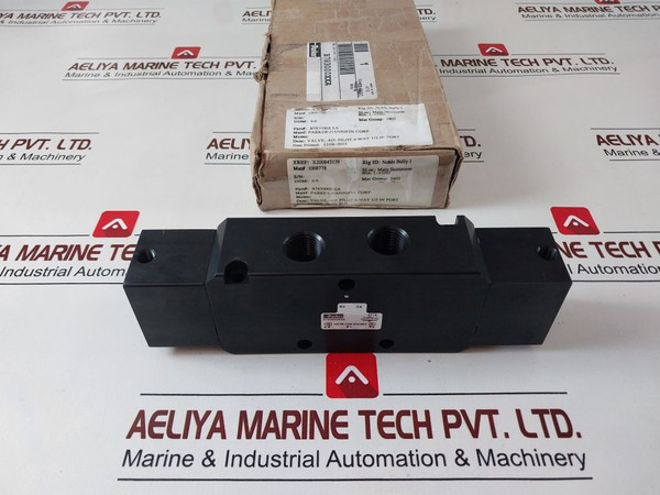 Parker B783000Xxa Air Pilot Valve 4-way 1/2 In Port