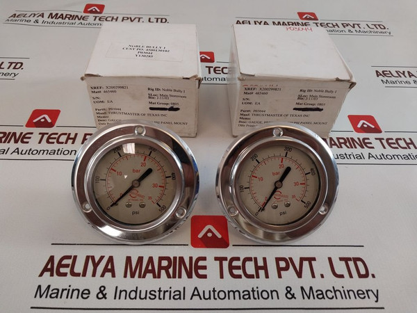 Thrustmaster P03044 Pressure Gauge 0-500 Psi