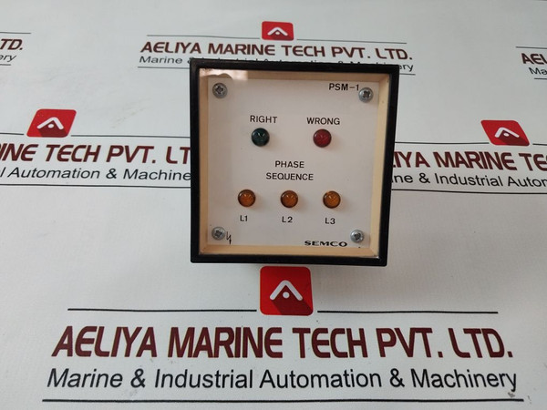 Semco Psm-1 Phase Sequence Monitor