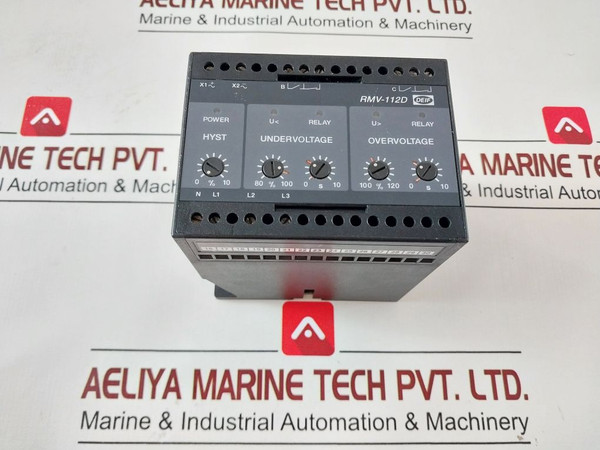 Deif Rmv-112D Protective Voltage Relay 247820.30