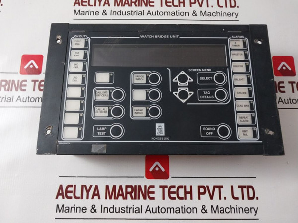 Kongsberg 8100259 Watch Bridge Unit Ha459000A1