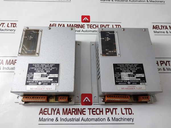 Nunotani Pa-spa Electric Propeller Shaft Revolution Indicator Control Box 10V