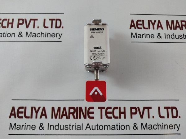 Siemens 3Na3 830-7 Fuse Link 500V/120Ka