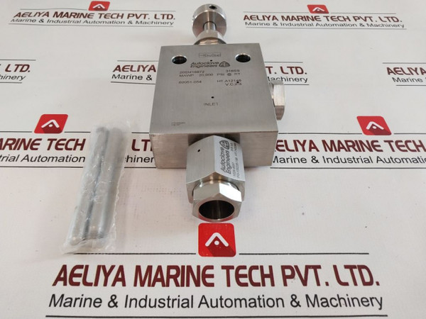 Parker 20Sm16872 Needle Valve 20,000 Psi