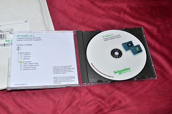 Schneider Electric 59727 X1 Logipam Software Cd V 3.2