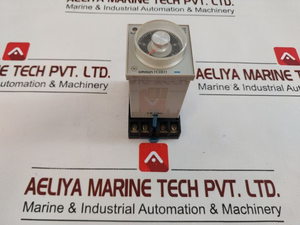 Omron H3Bh-8 Power Off Delay Timer With Base 0-10 Min