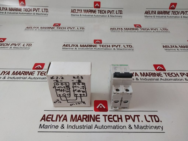 Schneider Electric C60H C50 Circuit Breaker 50A 400V Ac 2-pole