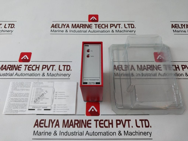 Pr Electronics 2279D Ac/Dc Transmitter With Base 2279H2D