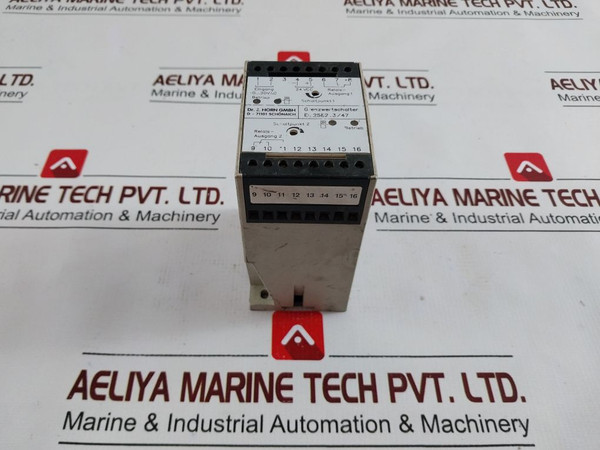 Dr.E. Horn El 2582.3/47 Limit Switch 0...20Vac