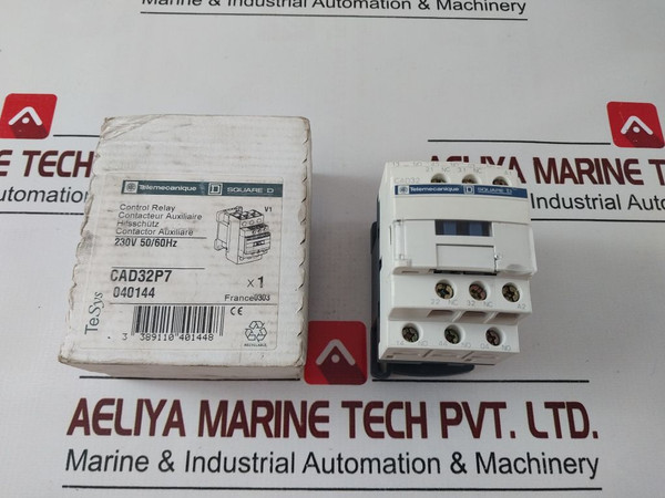 Telemecanique Cad32P7 Control Relay 230V 50/60Z