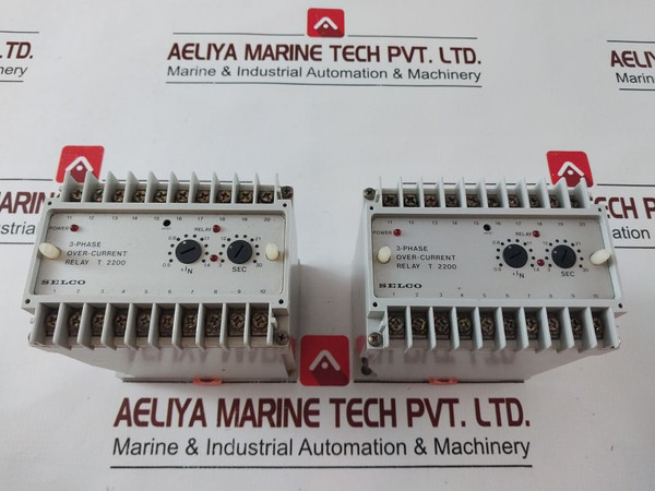 Selco T 2200 3-phase Over-current Relay T 2200-09