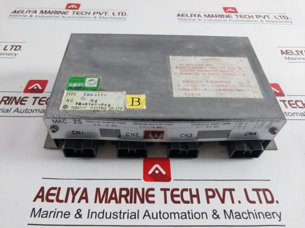 Terasaki Mac-2S Motor Automatic Controller Egs-112A