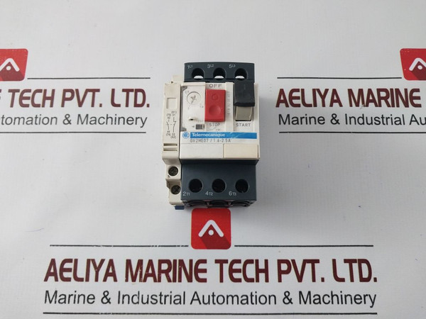 Telemecanique Gv2Me07/1.6-2.5A Motor Circuit Breaker 6A 690V 50/60Hz
