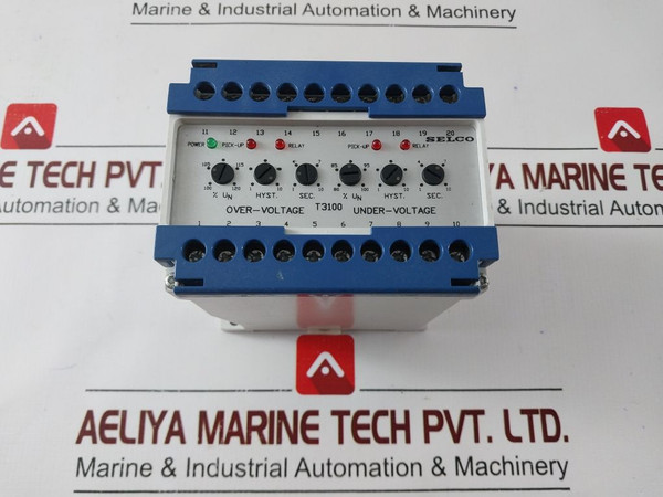 Selco T3100-03 Over-voltage Under-voltage Relay 480V-415V Ac