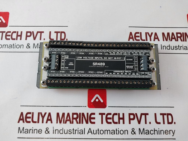 General Electric Sr489 Generator Management Relay Connector Board Only