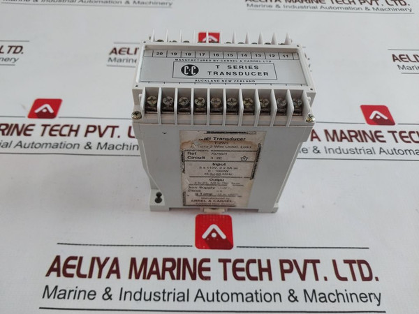 Carrel & Carrel T-2W3 Watt Transducer