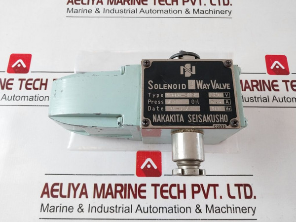 Nakakita Seisakusho Ns691-6M/M Solenoid 4 Way Valve