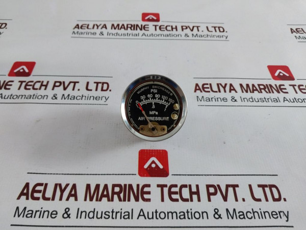 Murphy 100002680 Air Pressure Gauge 0 To 150 Psi