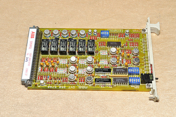 Abb synpol cma 37 gvt 360 5798 card - Variation