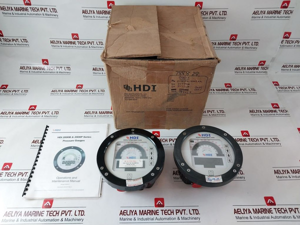 Hdi 20B6A50104002Aaa Pressure Gauges 2000B Series