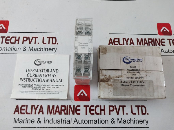 Crompton Th110 Thermistor Protection Unit 240-440V A.C. 50Va